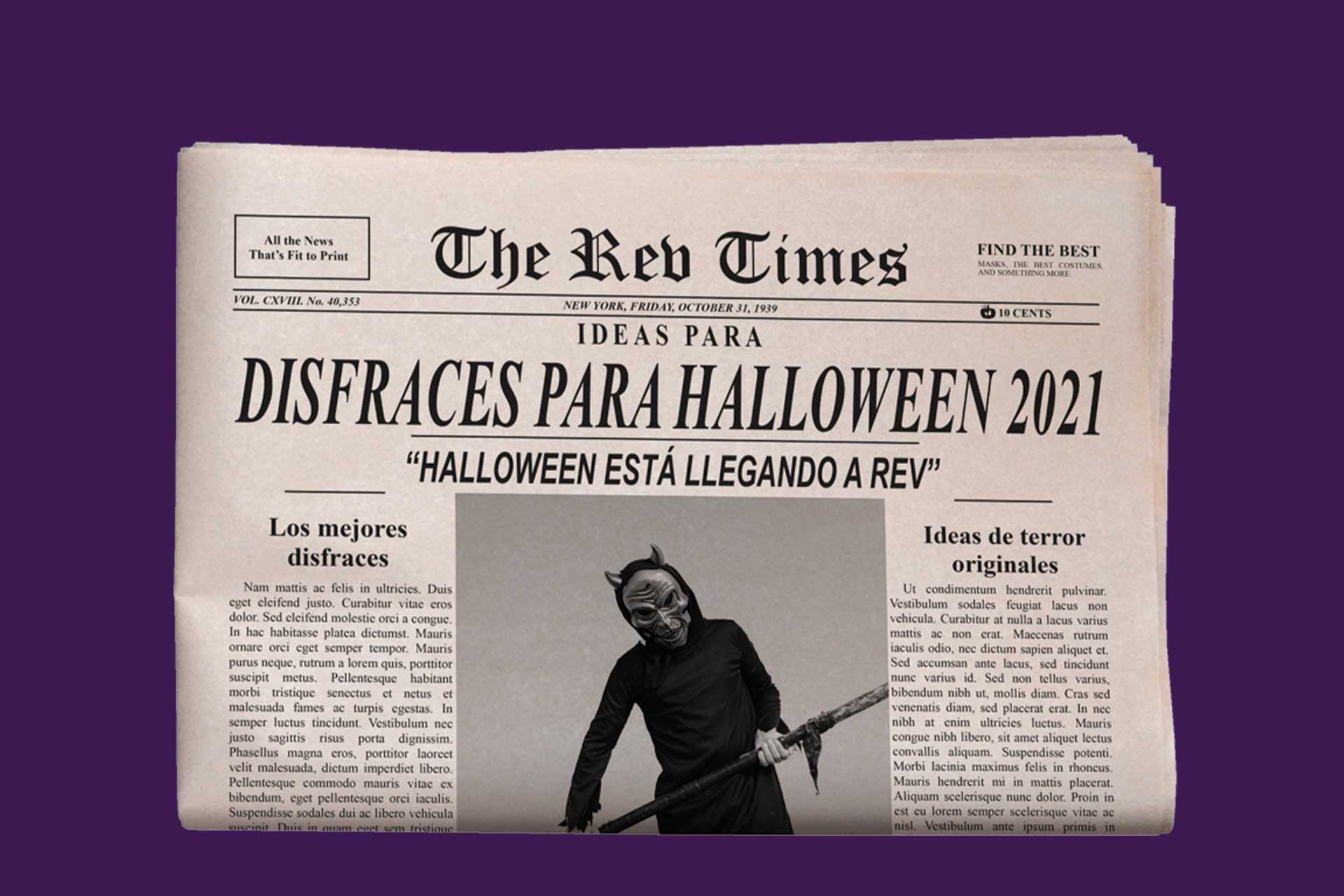 Disfraces Para Halloween 2021 REV Disfraces.